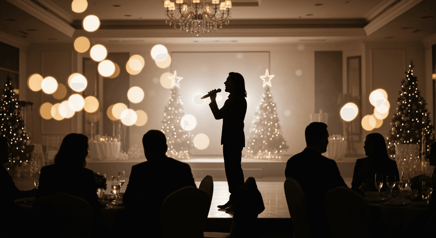 Yritysten pikkujoulukaraoke